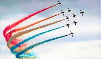 red arrows 